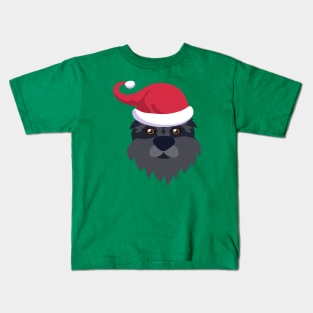 Funny Riesenschnauzer Dog Christmas 2020 Dog Lover Christmas Kids T-Shirt